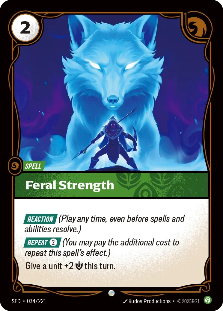 Feral Strength - SFD-034 | Rift Atlas