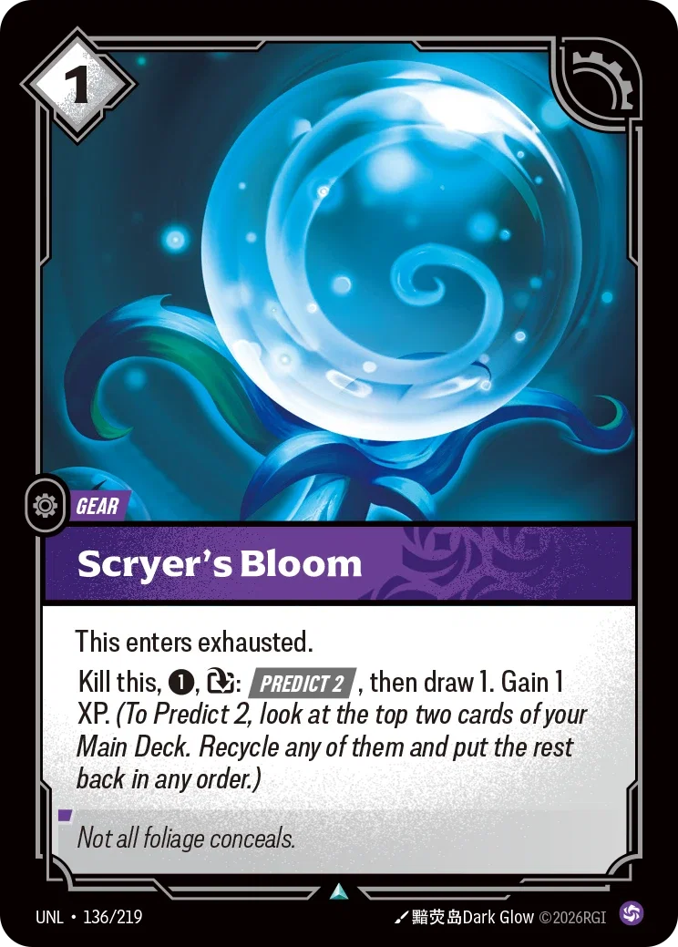 Scryer's Bloom - UNL-136 | Rift Atlas