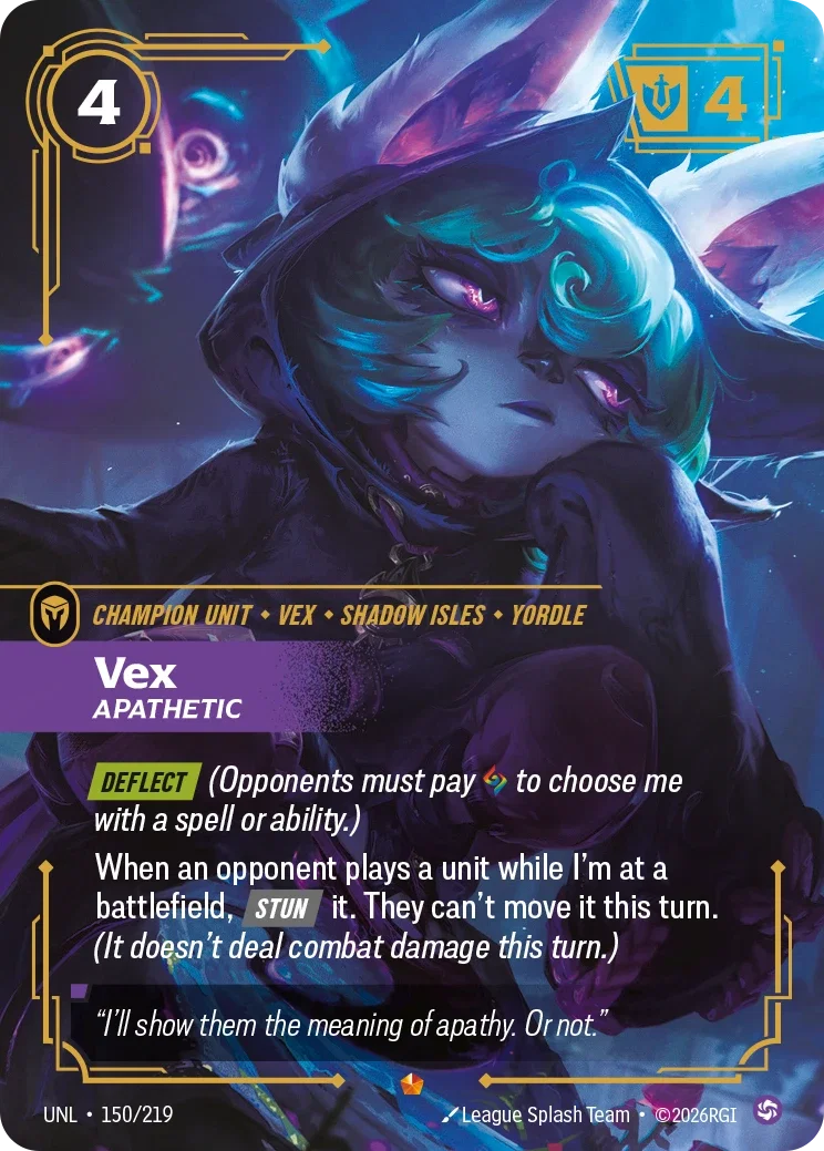 Vex, Apathetic - UNL-150 | Rift Atlas