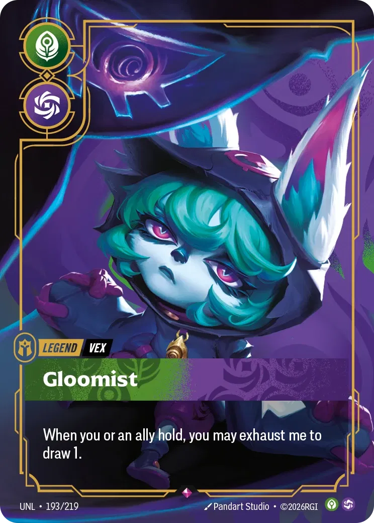 Vex, Gloomist - UNL-193 | Rift Atlas